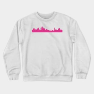 Cologne skyline pink Crewneck Sweatshirt